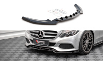 Mercedes C-Klass W205 2014-2018 Frontsplitter V.1 Maxton Design 